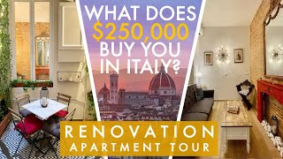 Restoration Home Tour in Italy: Before &amp; After / Purchase Price / Value Increase