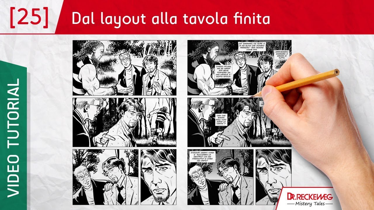 Dal Layout Alla Tavola Finita Come Disegnare Un Fumetto