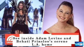 See inside Adam Levine and Behati Prinsloo’s serene L.A. home