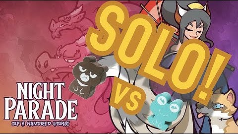 SMGSLT Playthrough - SOLO [Night Parade of a Hundred Yokai] Gamanoke vs Onikuma