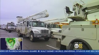 Area Utility Crews Head To Florida To Help