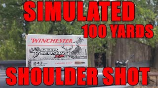 243 XP SIMULATED SHOULDER  SHOT