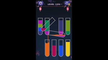 Sort Water Color Puzzle Level 1192