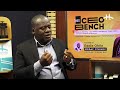 Patrick tshingu  ceo tpaka translation  talent coach of bonjour kampala program on the ceo bench