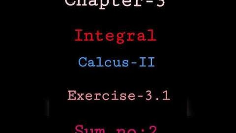12th Std Business Maths Chapter-3 Integral calcus-II Exercise-3.1 Sum no:2 Tamil Pakka Mazz Staysafe