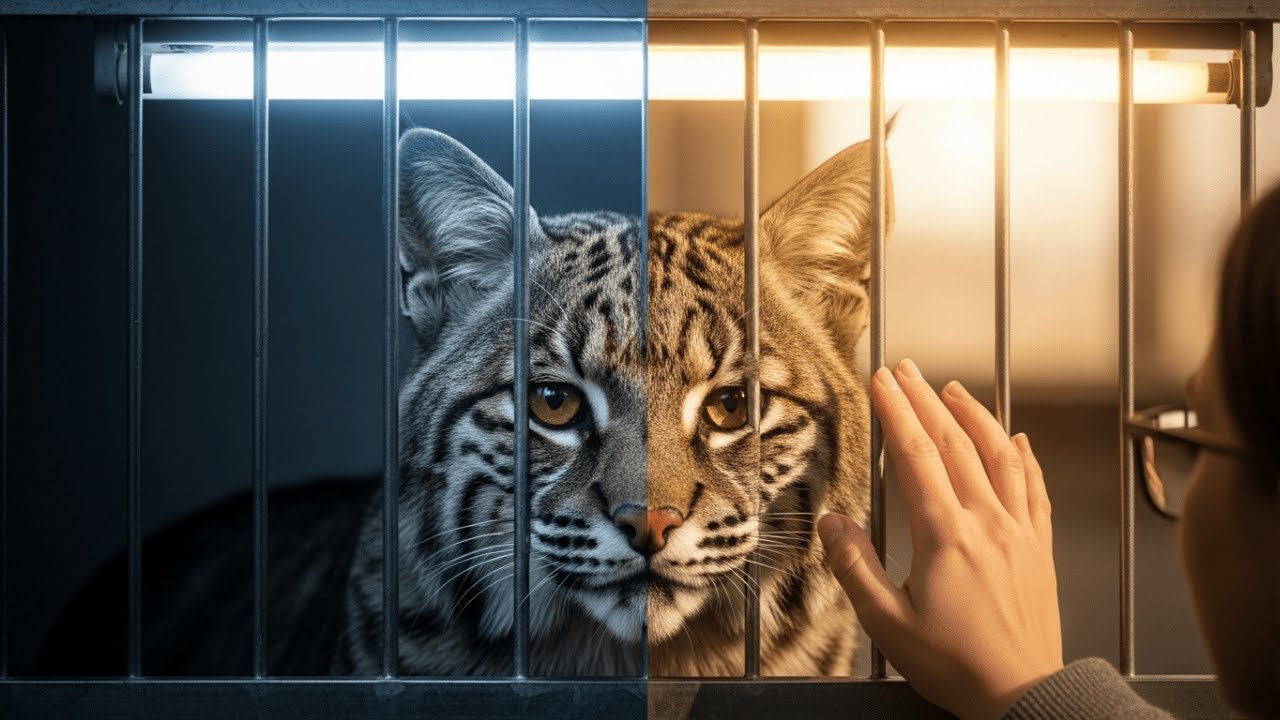 From Death Row to Living Room — The Bobcat Who Got a Second Chance.