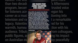 Tributes Pour In as James Valentine Dies Aged 64 After Cancer Battle #australia #9newsaus