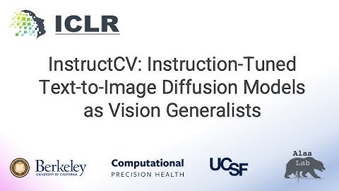 ICLR 2024 - InstructCV: Instruction-Tuned Text-to-Image Diffusion Models as Vision Generalists