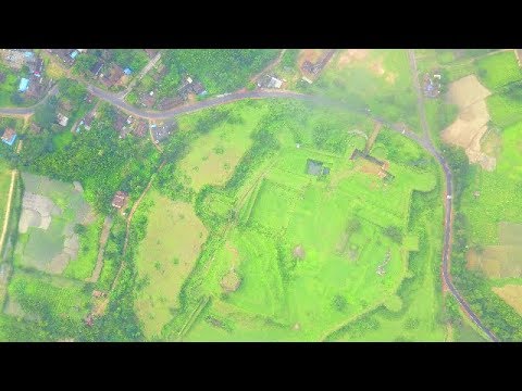 Nagara Fort Shivappa Nayaka Fort Kodachadri Aerial View