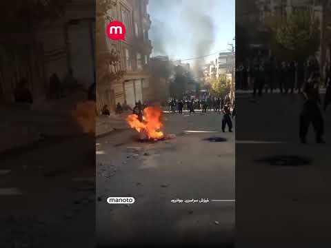 حضور گسترده مردم در خیابان های جوانرود 