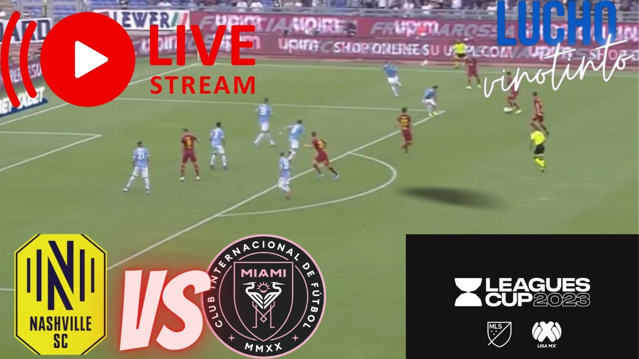 EN VIVO: REACCIONES NASHVILLE VS INTER DE MIAMI FINAL DE LA LEAGUE CUP ...