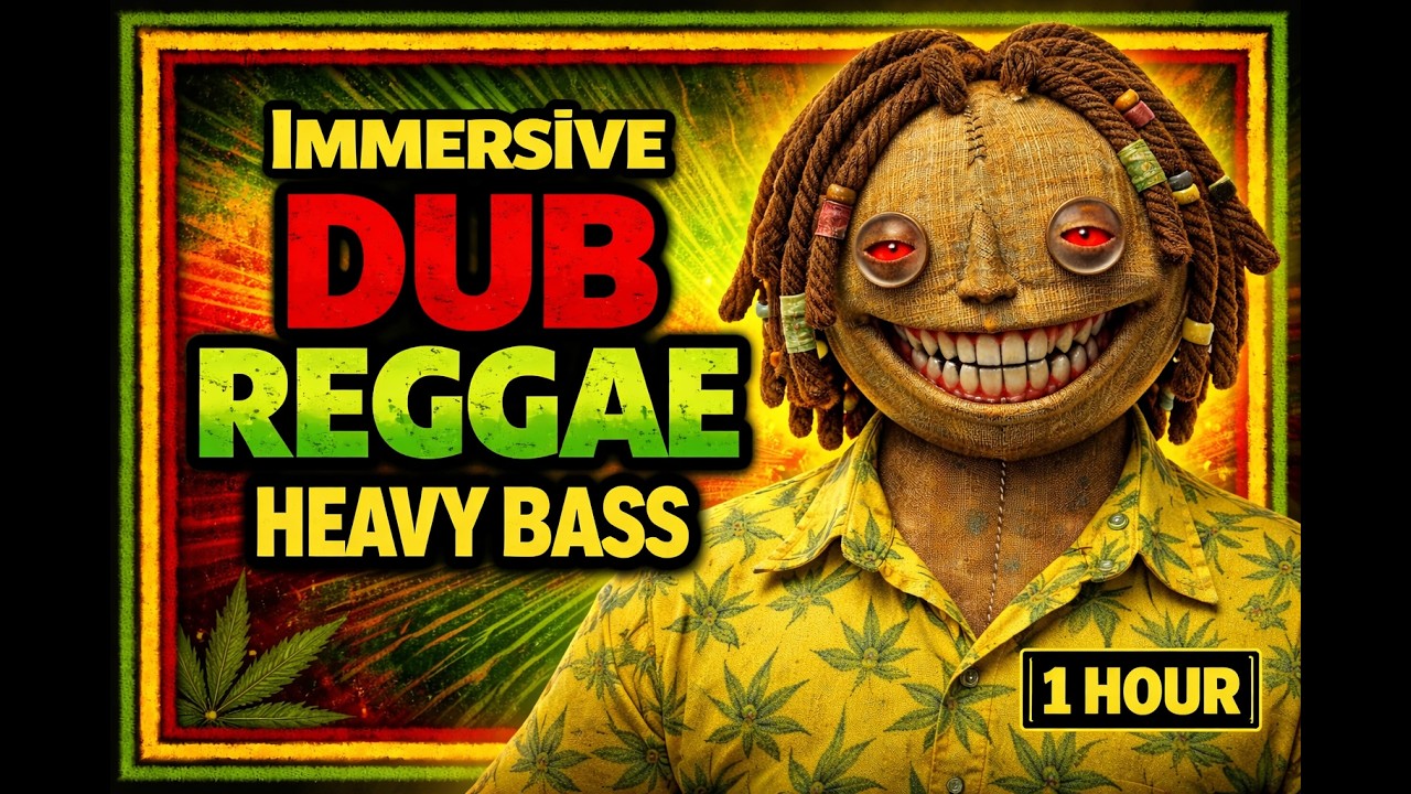1 Hour Dub Reggae 🔊 Heavy Bass Sound System Mix | Deep Chill & Roots ...