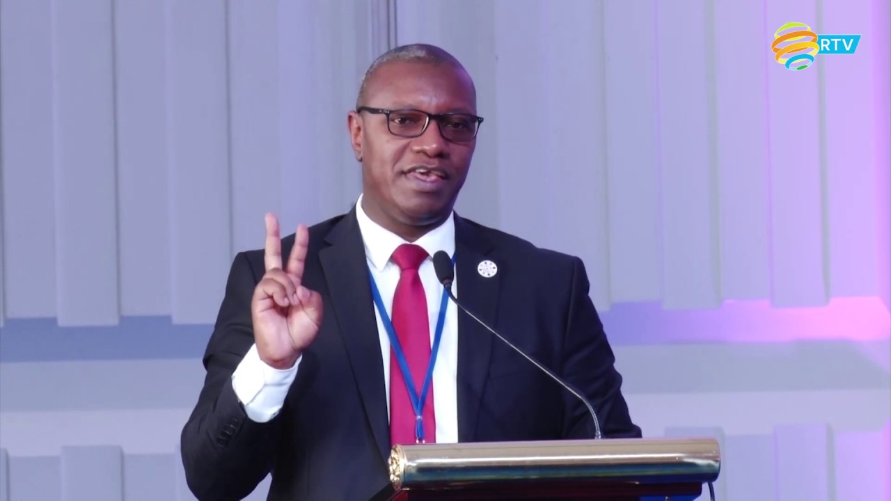State Minister Ndimubanzi shares Rwanda's experience on Digital health‪ 
