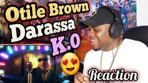 Otile Brown X Darassa   K O Tiktok Official Music VideoREACTION