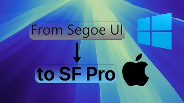 How to install Apple Font (SF Pro) on your PC Windows!