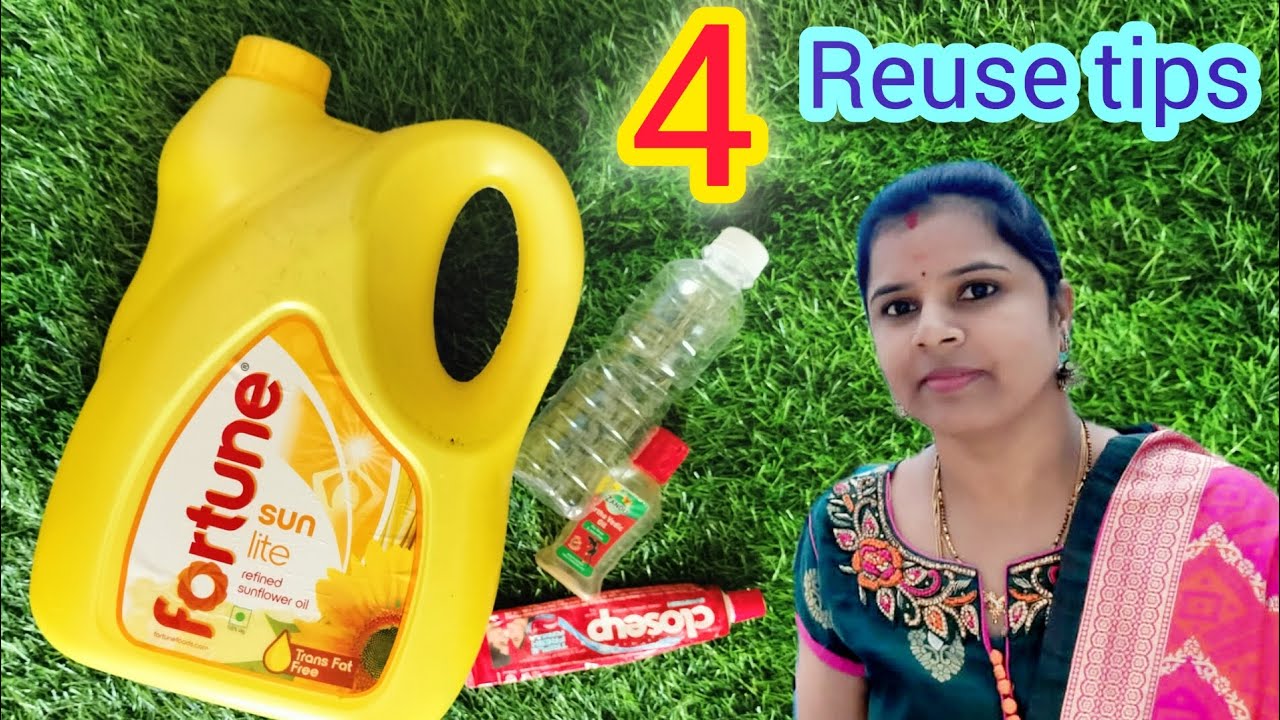 4 Very useful tips and tricksoil can reuse ideasplastic bottle