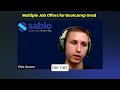 Multiple Job Offers for Coding Sabio Bootcamp Graduate