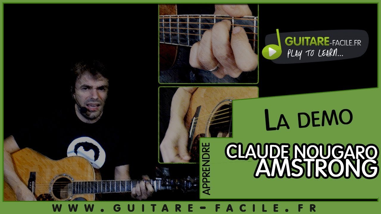 Armstrong à la guitare – Tutoriel Claude Nougaro - YouTube
