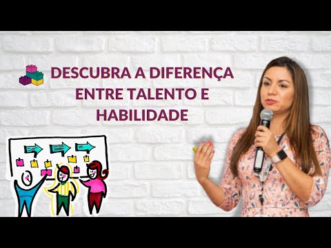 Vídeo: Diferença Entre Talento E Habilidade