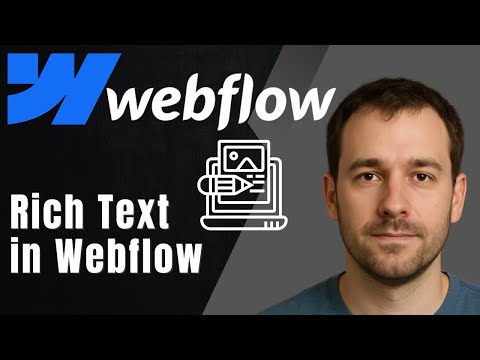 Webflow: How to Add a Rich Text Block (CMS & Static Content Guide)