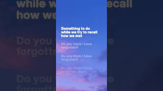 The 1975 - About You (lyrics)