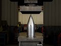 Hydraulic Press vs Giant Metal Projectile 😱 Ultimate Steel Crush #shorts