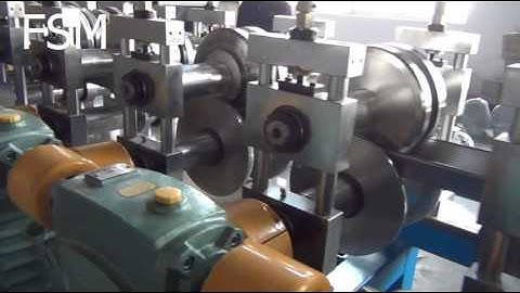 Box beam roll forming machine, shelf beam forming machine