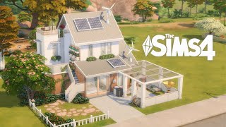 Gardener's Eco  House | No CC | Sims 4 | STOP MOTION SPEED BUILD