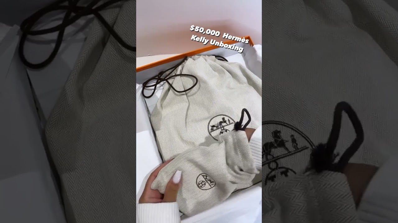 $50,000 Croc Kelly unboxing!!😱