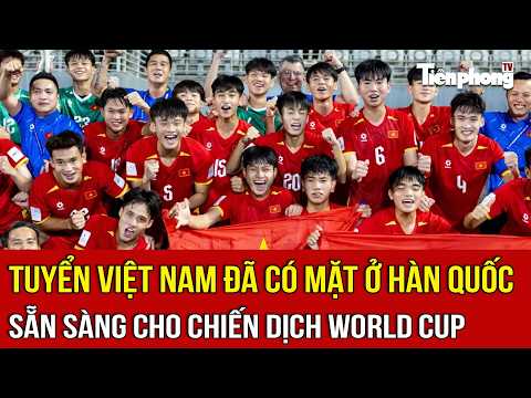 Vietnam national team arrives in South Korea, ready for World Cup campaign