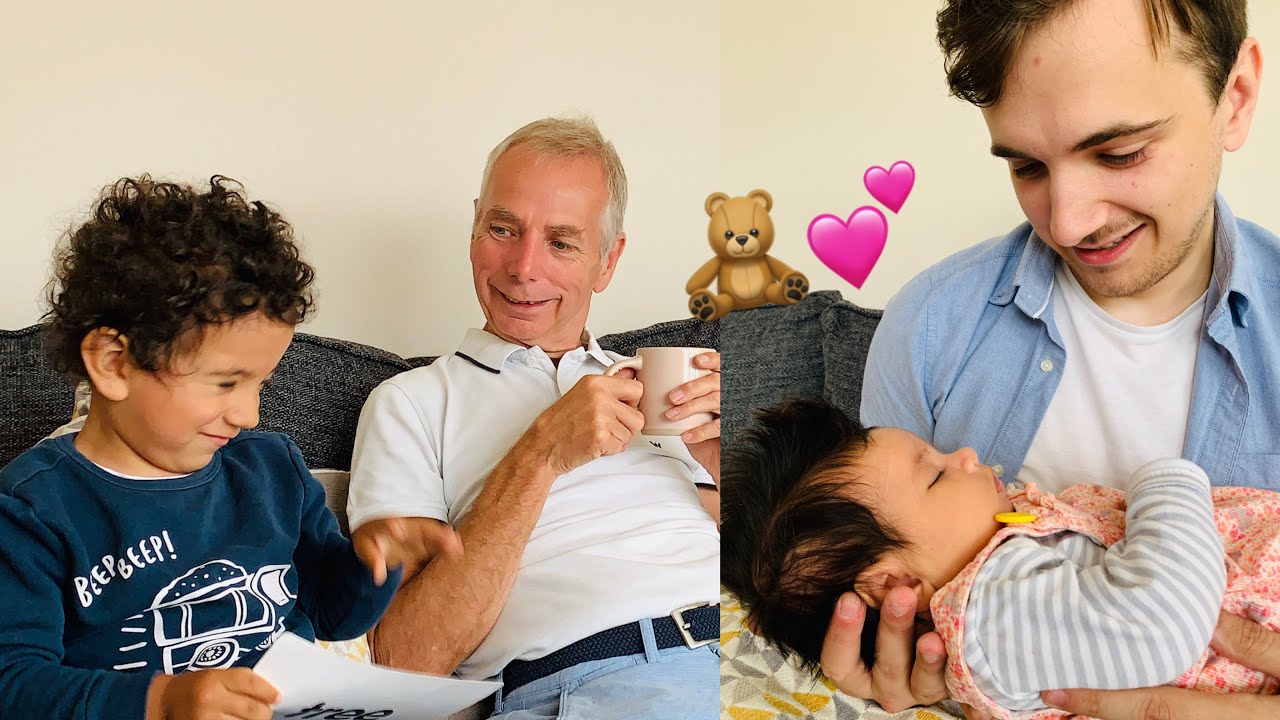 🇬🇧 MI CUÑADO CONOCE POR PRIMERA VEZ A MI BEBE *quedo enamorado* 🥰