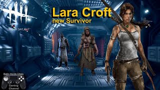 Lara Croft Dead by Daylight gameplay
