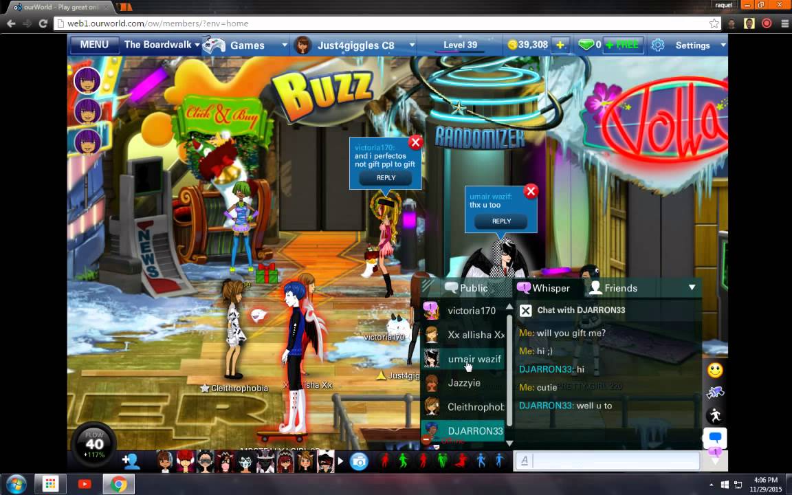 ourworld trolling as a newb