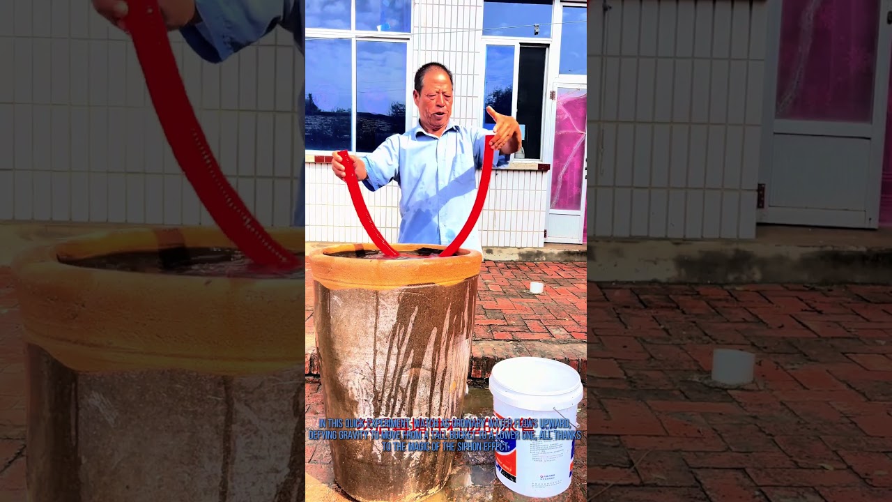 Amazing Siphon Magic! See How Water Defies Gravity with This Easy Science Experiment