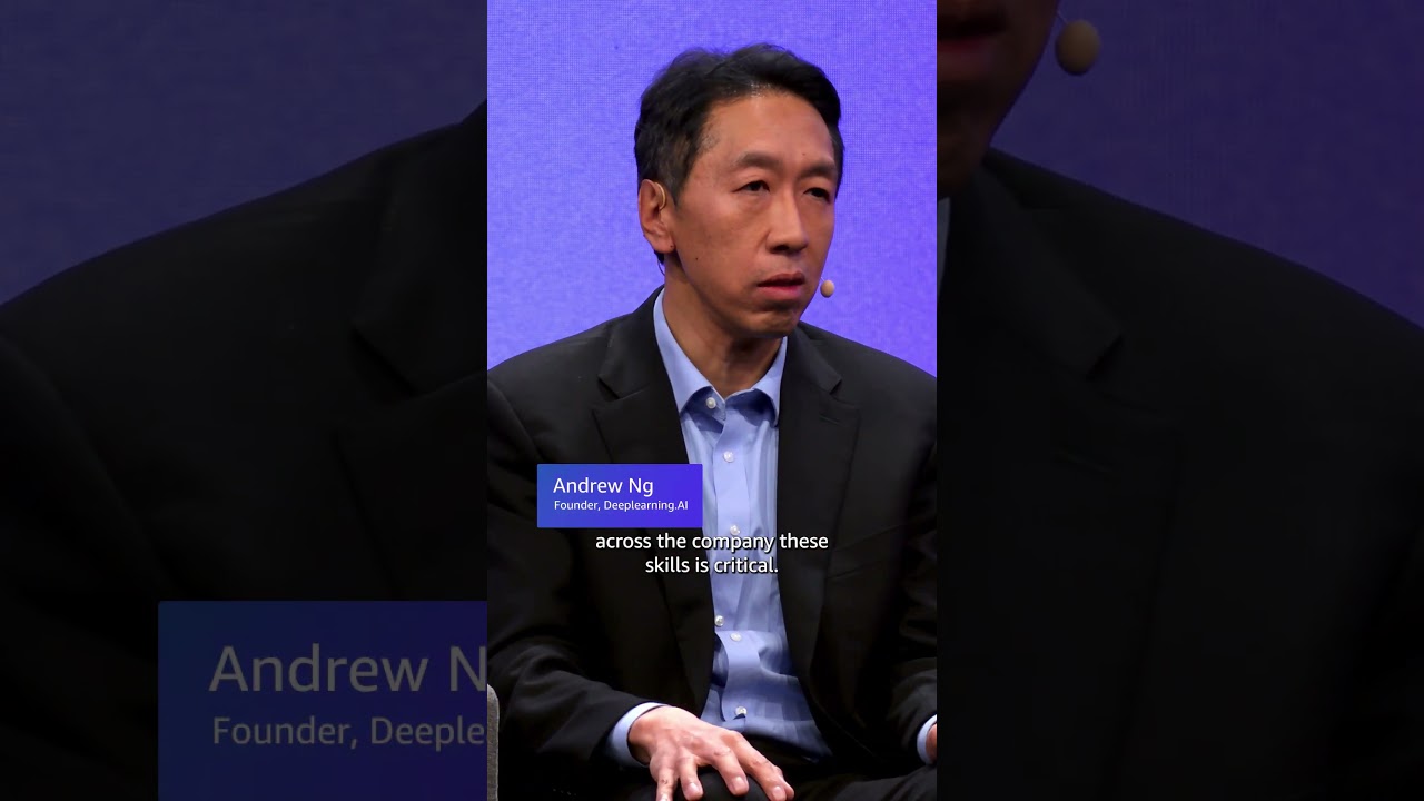 Insights from Amazon Board Member & DeepLearning.AI Co-founder, Andrew Ng | AWS Events
