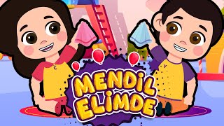 Mendil Elimde | Anaokulu Oyun Şarkısı | Eğitici Ve Eğlenceli Bebek ve Çocuk Şarkısı | Tatlış Tavşan