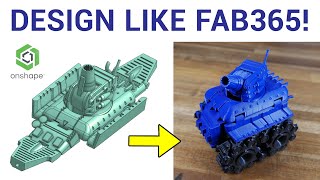 How to design print in place foldable models like FAB365  3D design for 3D printing