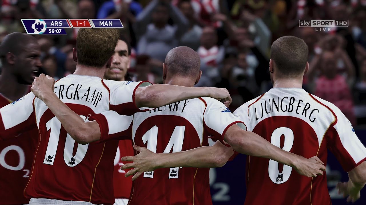 Arsenal vs Manchester United -  Premier League 2004/05 - PES 2021 CSG Patch