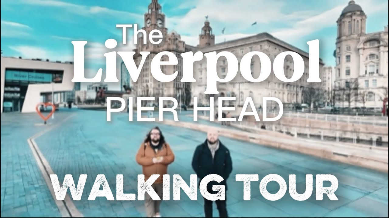 Liverpool Pier Head Walk 🇬🇧 | Princess Dock, Albert Dock & Drone Shots