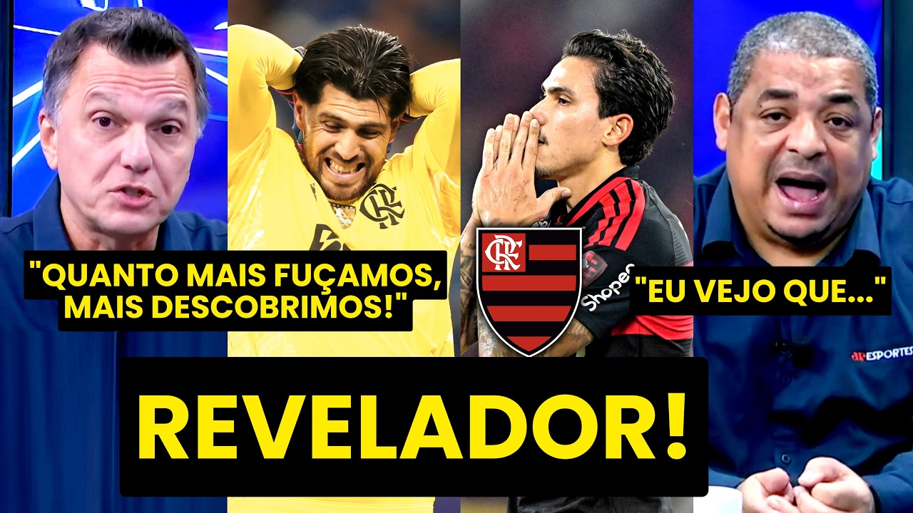 "QUANTO MAIS NÓS FUÇAMOS, MAIS DESCOBRIMOS! Gente, o FLAMENGO com o ROSSI..." MAURO CEZAR DEBATE!