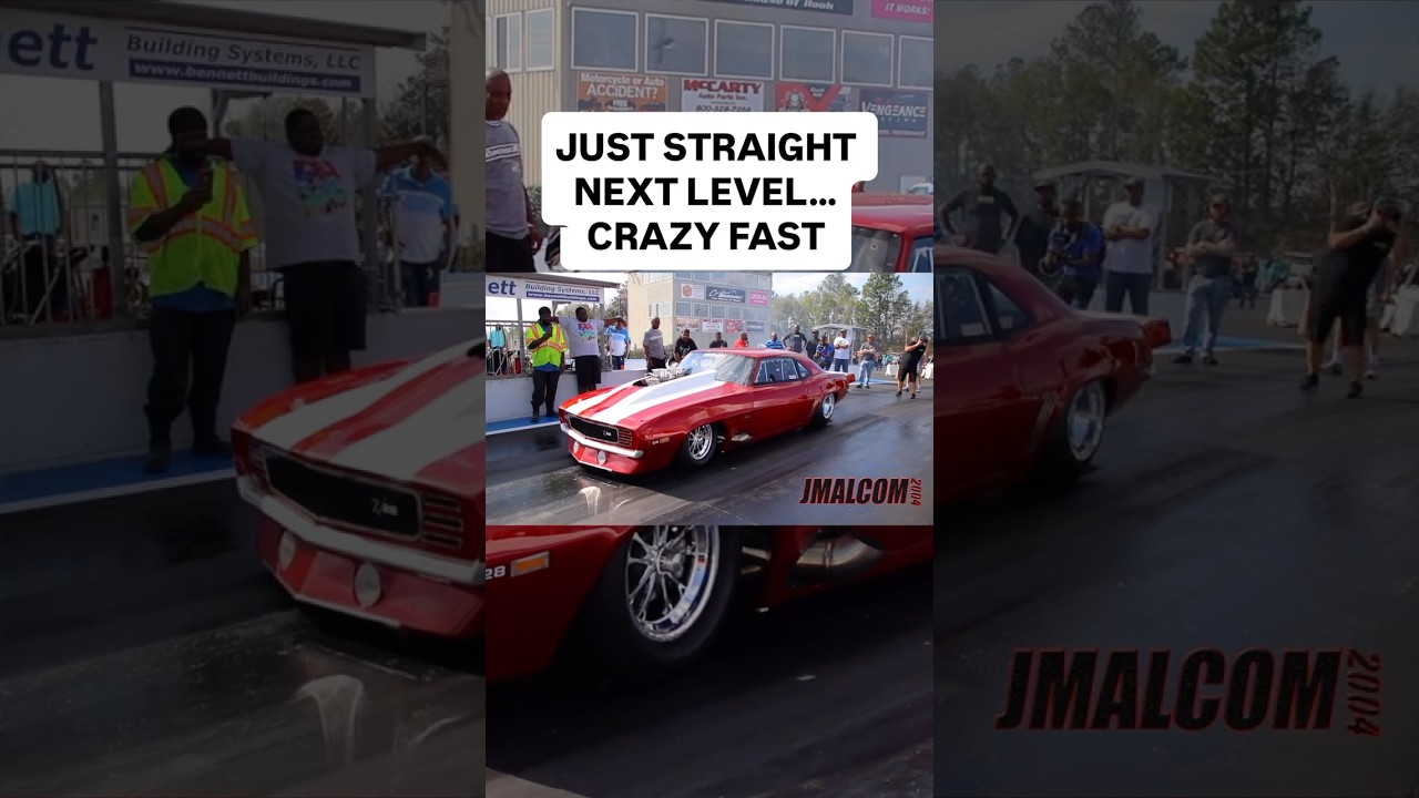 3500+ hp and a huge big block have this Camaro like a jet