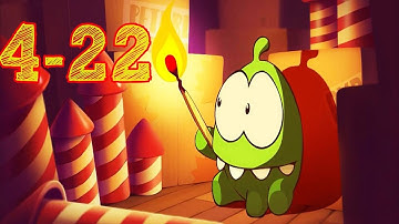 Cut the Rope Experiments 4-22 Walkthrough - Rocket Science