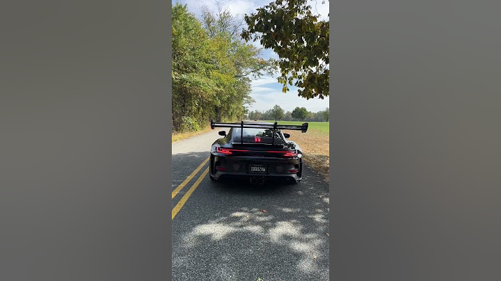 NOTHING BEATS VALVETRONIC GT3RS LAUNCH CONTROL 🤩 #porsche #gt3rs #exhaust