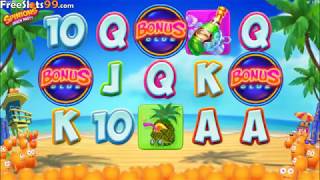 Spinions Beach Party Slot BONUS GAME screenshot 2