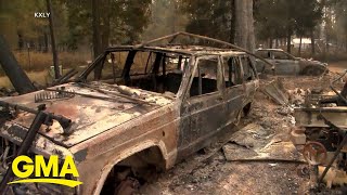 Thousands evacuated as wildfires rage in Washington state l GMA