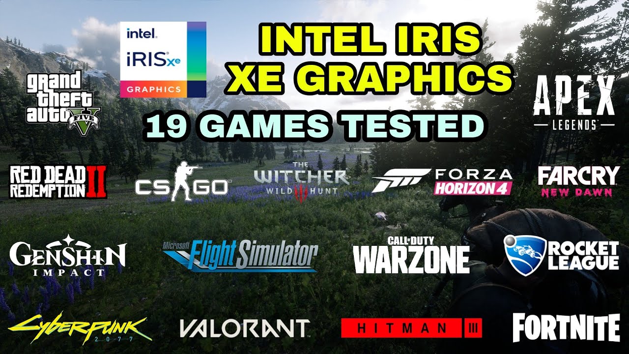 Iris Xe Graphics Gaming Test ! 2021 - YouTube