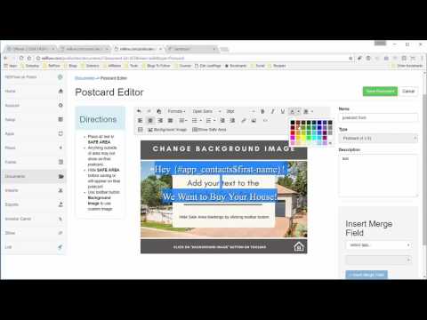 REIFLOW - Tutorial - Send Postcard with Lob