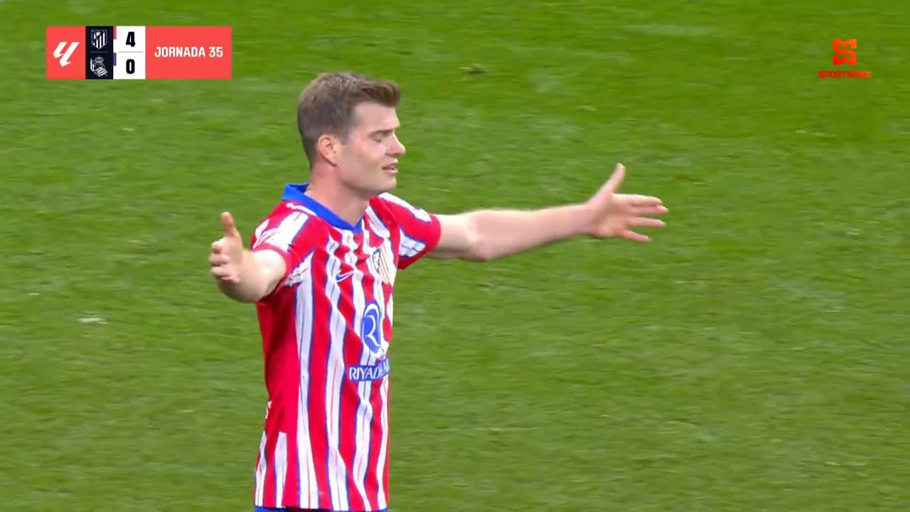 Atletico Madrid vs Real Sociedad | Matchday 35 | LaLiga EA Sports Highlights | SportsMax