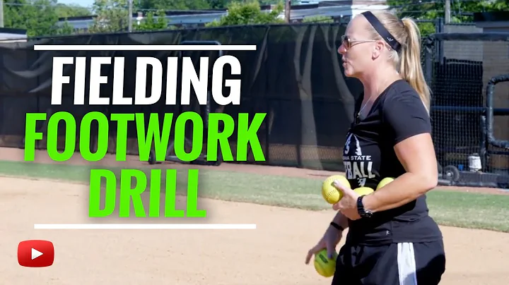 Youth Softball Fielding - Footwork Drill - Coach C...
