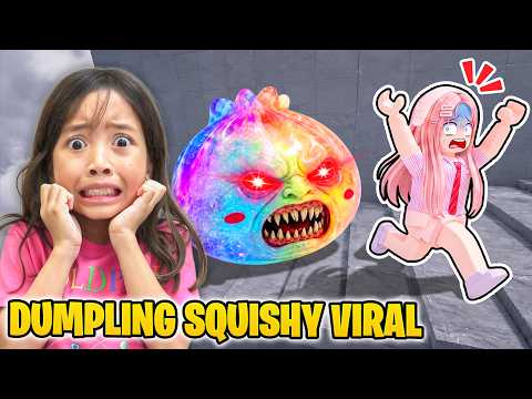 DIKEJAR DUMPLING ⁉️ LEIKA PAKAI SHORTCUT DAN KETEMU CHEATER DUMPLING TOWER [ROBLOX INDONESIA]